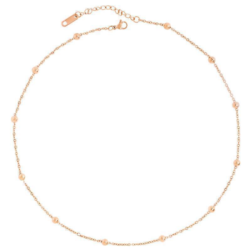 European And American Beanie Necklace Women's Fashion Simple