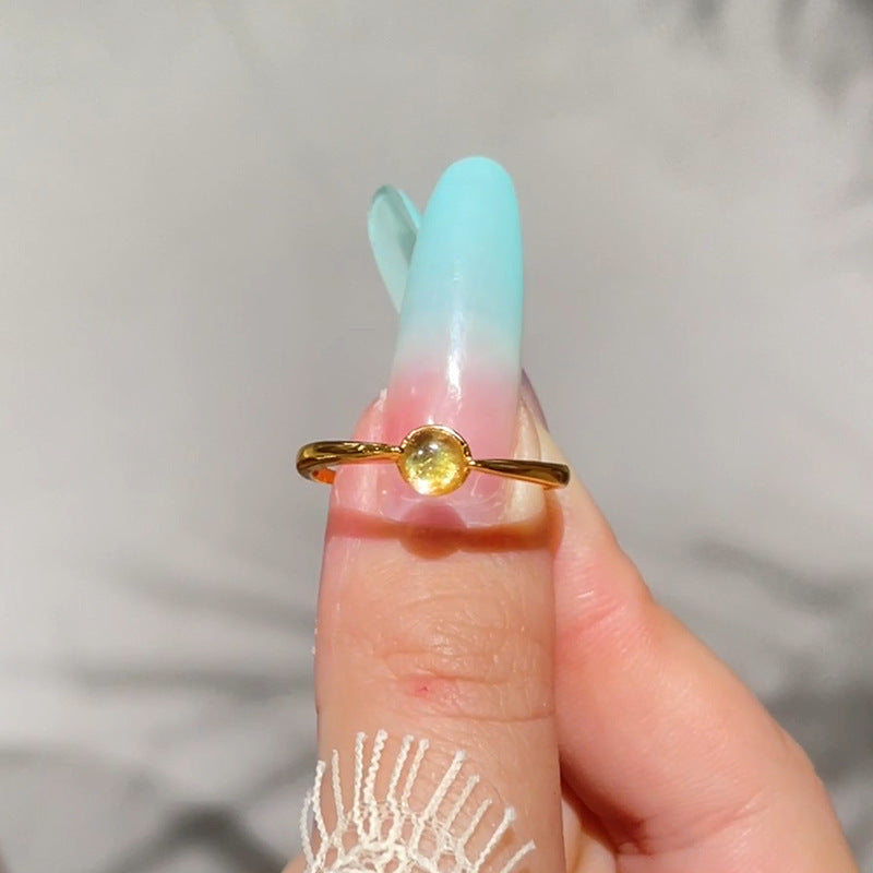 Transparent Female Adjustable Ring