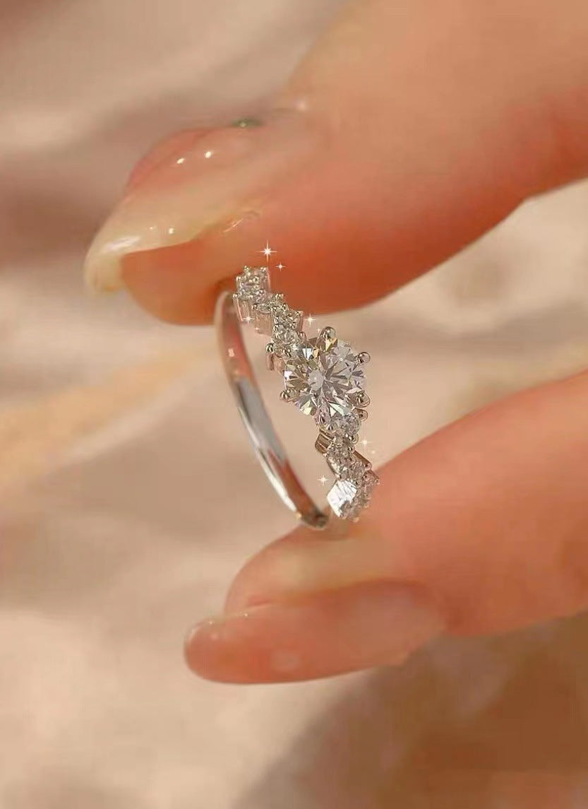 Ins Special-interest Design Light Luxury Exquisite Ring