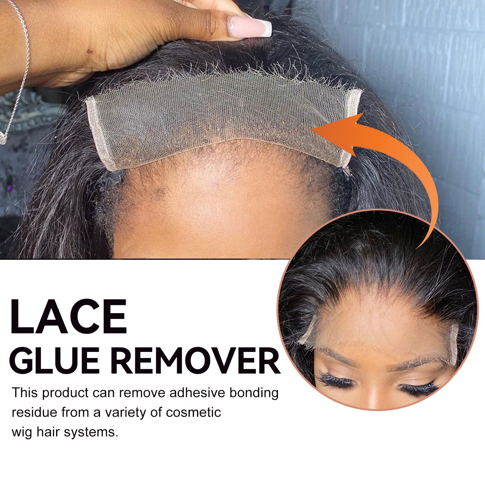 Wig Glue Remover Quick Unloading Hair Piece Glue