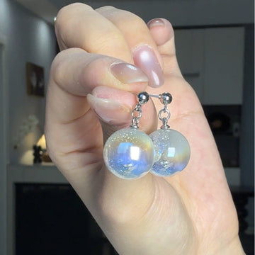 Niche Original Design Ear Studs Color Earrings